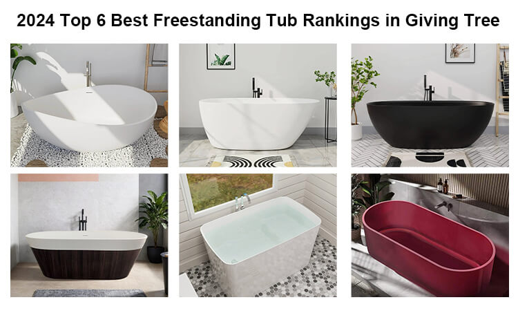 2024 Top 6 Best Freestanding Tub Rankings