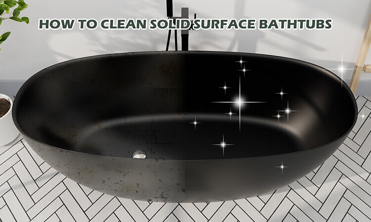 How to Clean Solid Surface Bathtubs