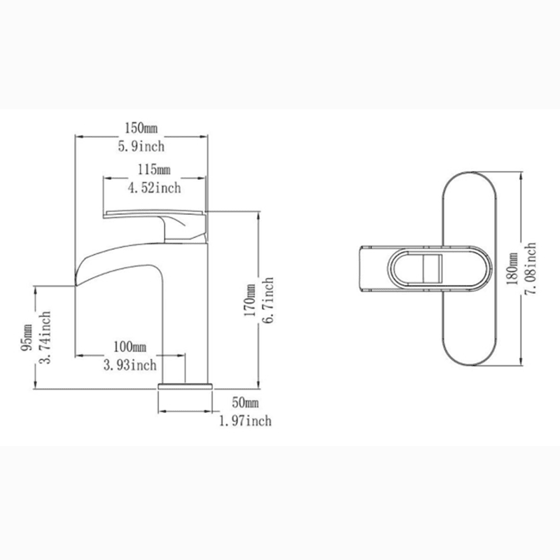 Waterfall Single Hole Single-Handle Bathroom Sink Faucet with Pop-up Drain Assembly