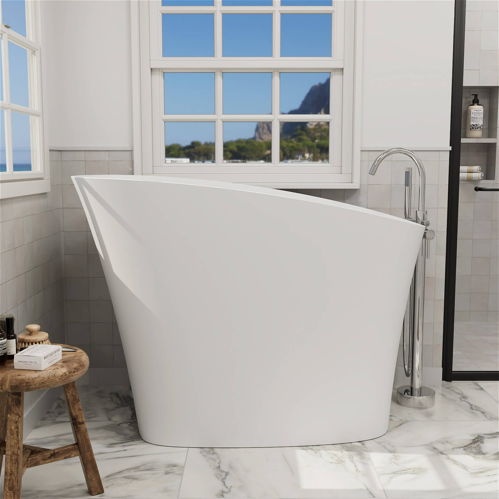 47&quot; Japanese Soaking Bathtub Tub