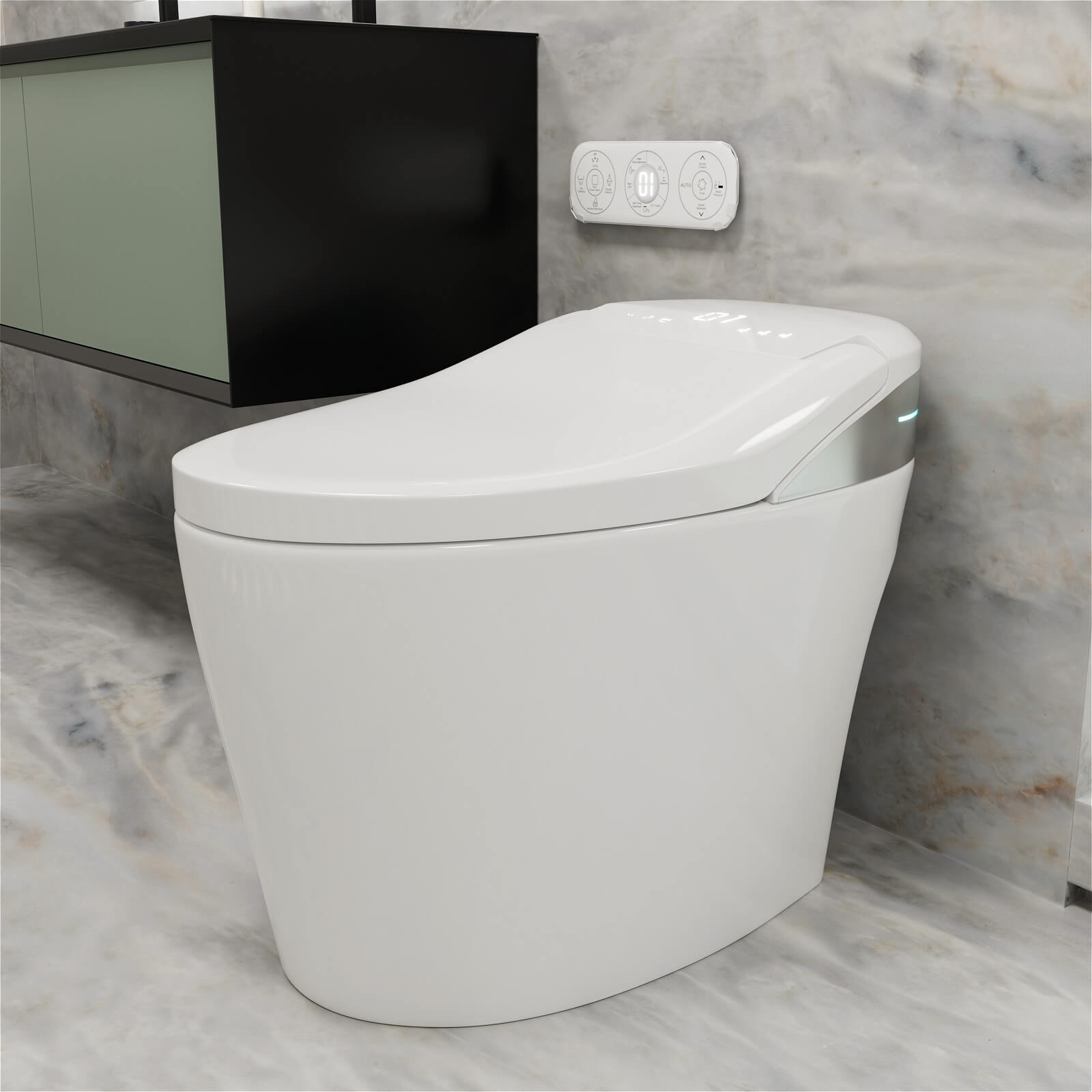 Smart Bidet Toilet with Elderly and Child Modes