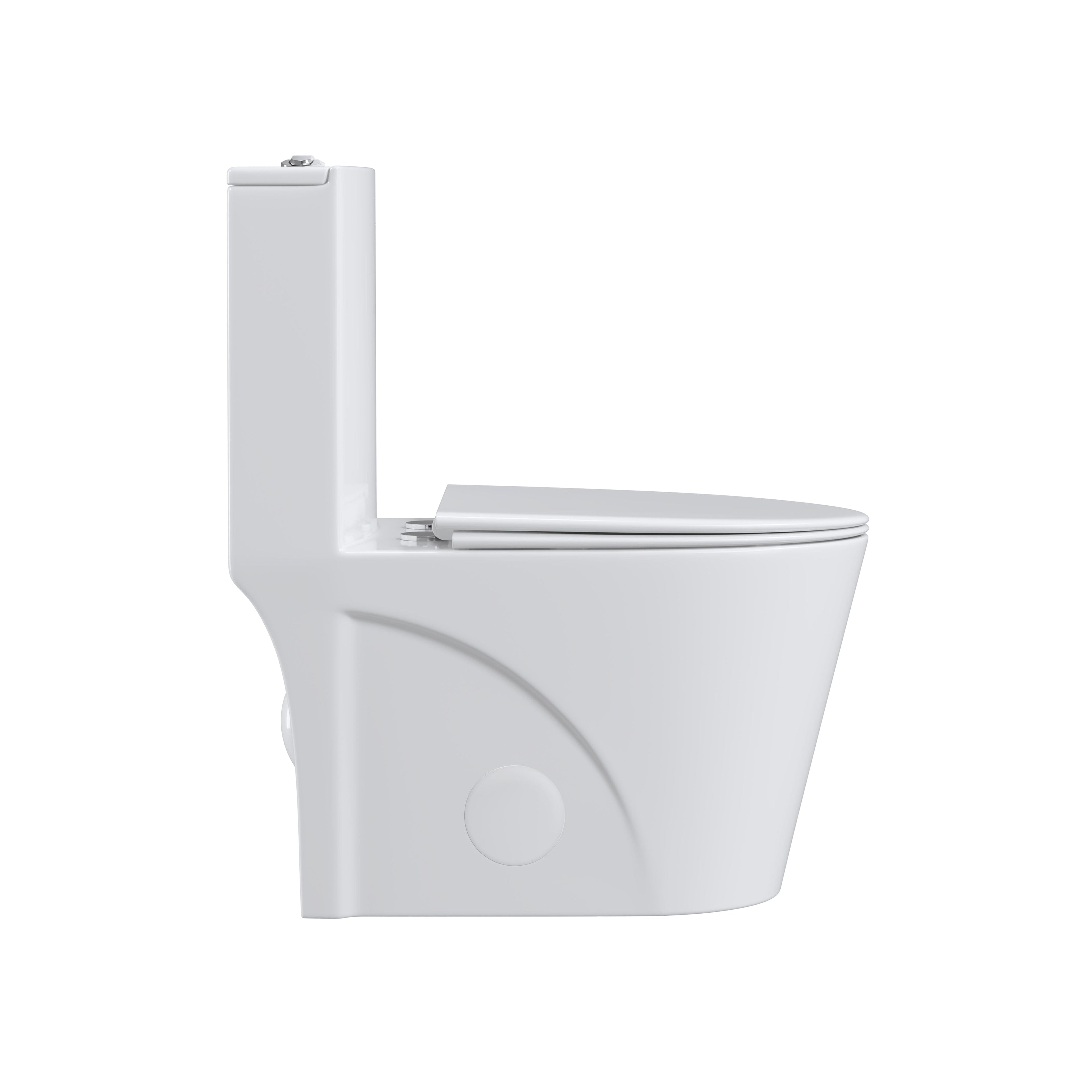 Giving Tree One Piece 1.1GPF/1.6 GPF Dual Flush Elongated Toilet