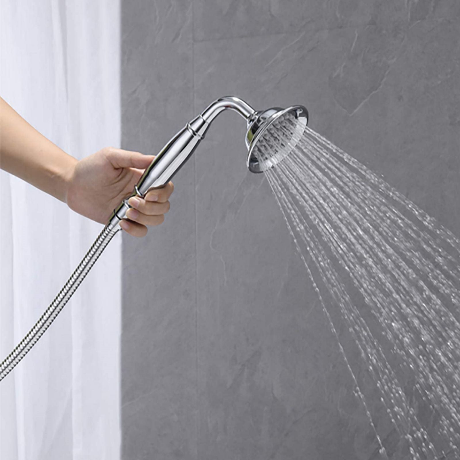 Chrome Modern Hand held Shower