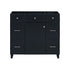 36 inch Black Bathroom Vanity Cabinet with 4 Drawers