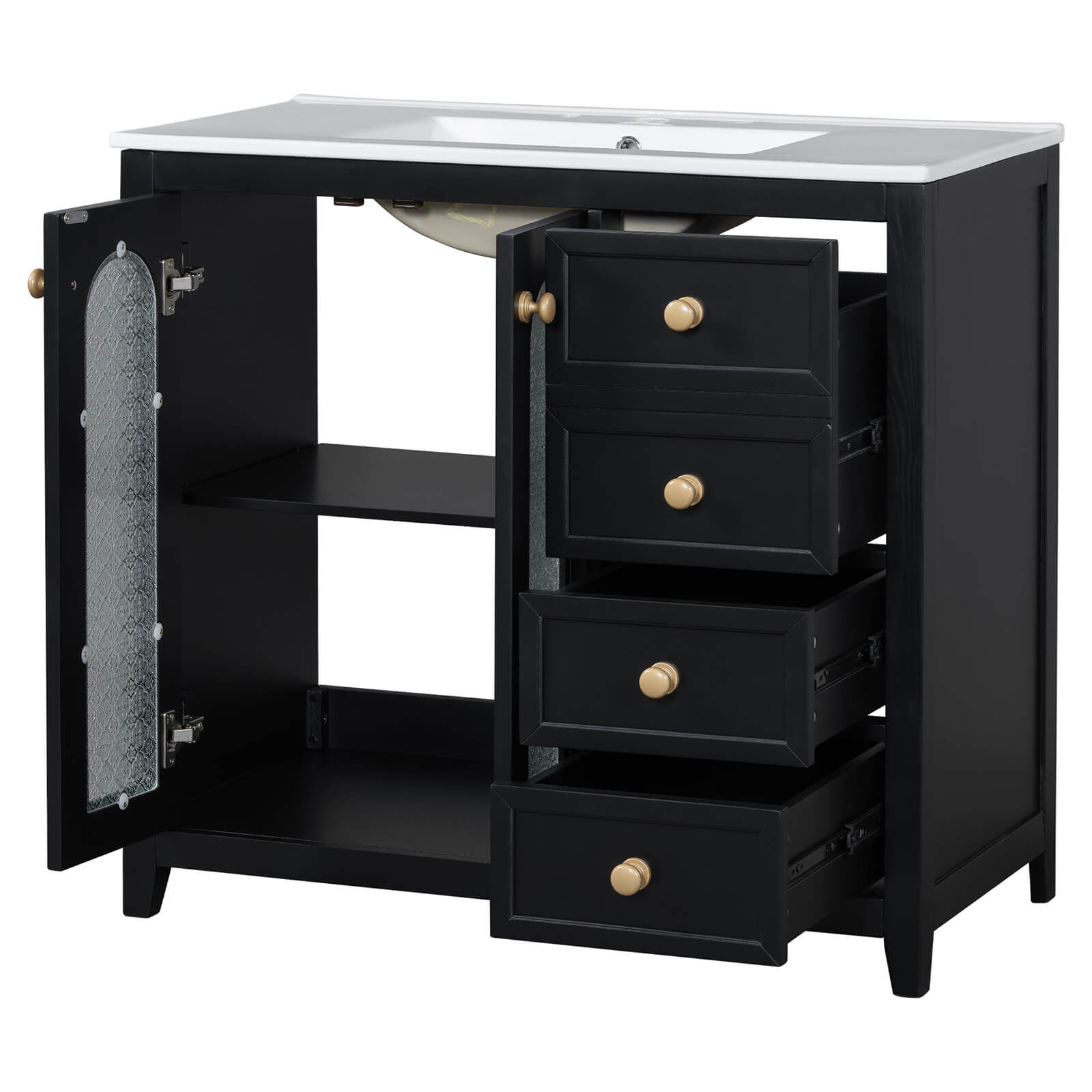 36-inch-black-bathroom-vanity-with-functional-drawer-and-shelf-storage