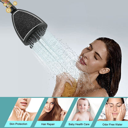 Giving Tree Filtered Shower Head Set with 8 Spray Mode