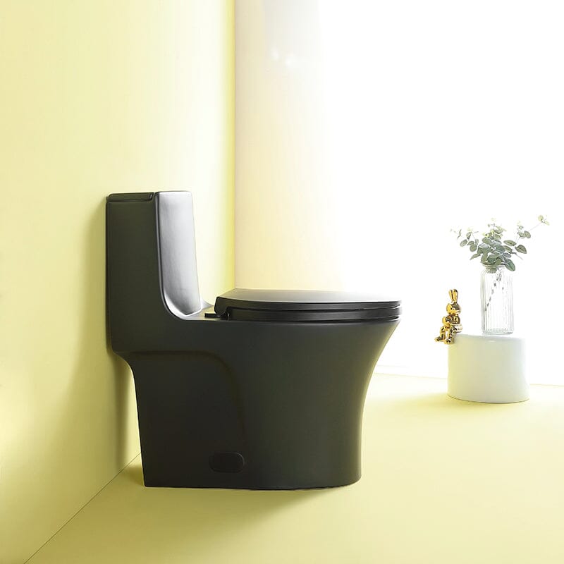 1.1/1.6 GPF Dual Flush One-Piece Elongated Toilet with Soft-Close Seat