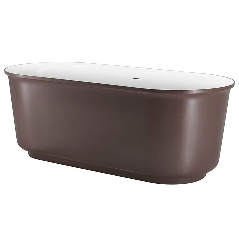 Best Oval Solid Surface Freestanding Soaking Tub