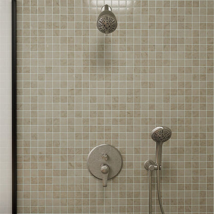 8 Spray Filtered Shower Head and Hand Shower for Small Bathroom