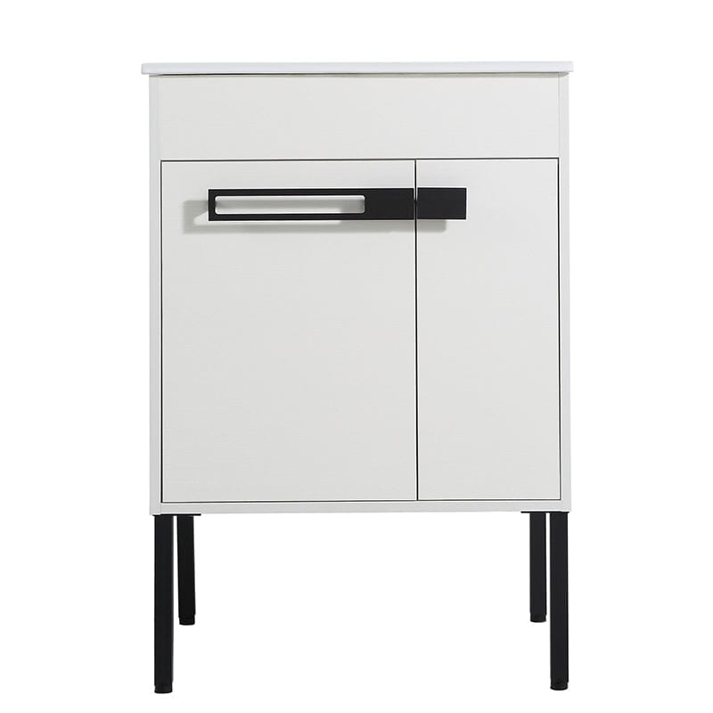 Freestanding Plywood White Vanity