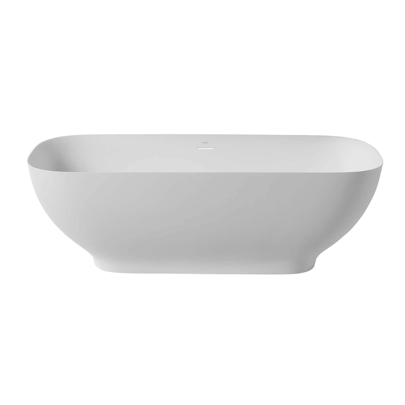 63 inch Rectangular Solid Surface Bathtub