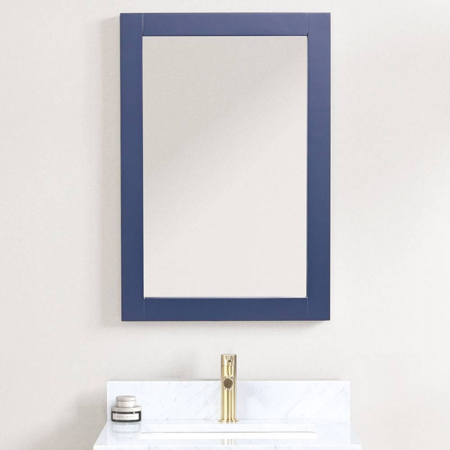 Blossom 24x32 Wall Mounted Rectangle Framed Mirror with Mounting Hardware