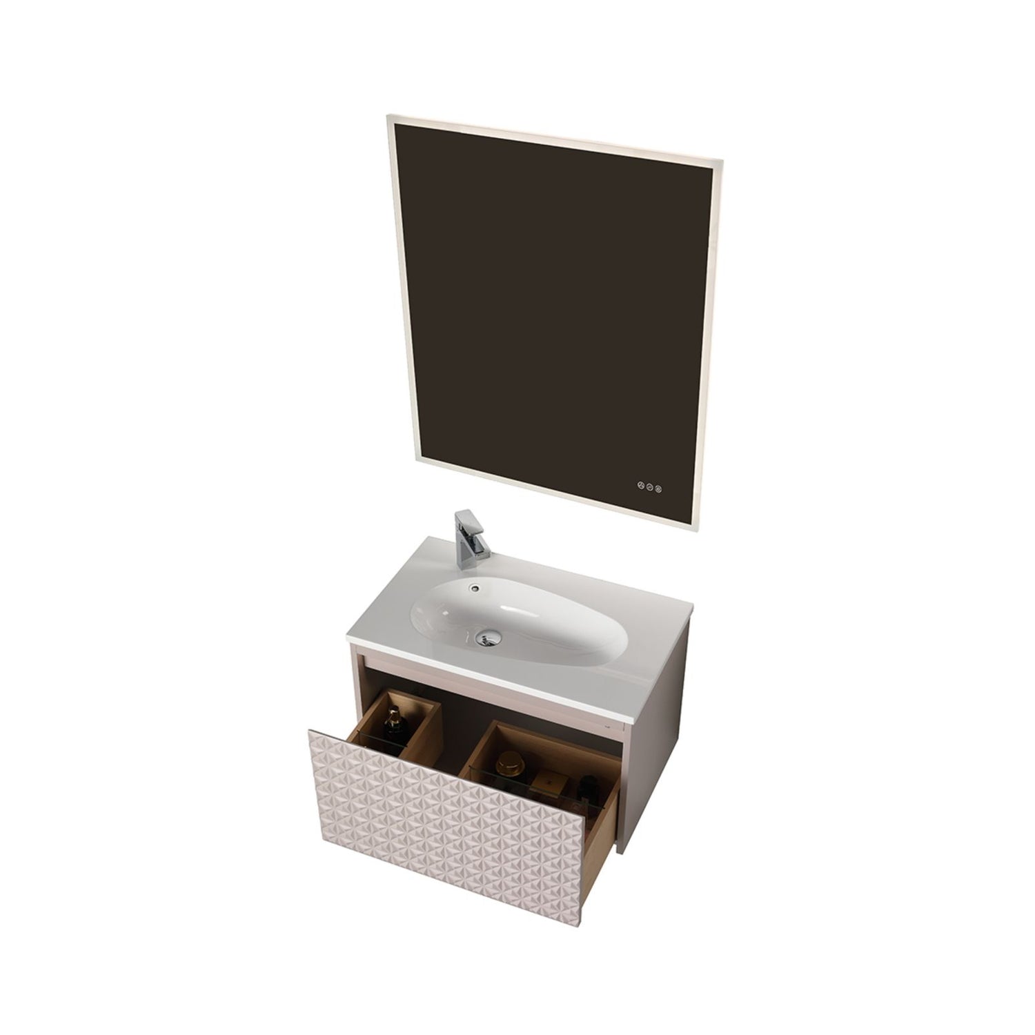 Blossom 30&quot; Vanity with LED Teardrop Basin