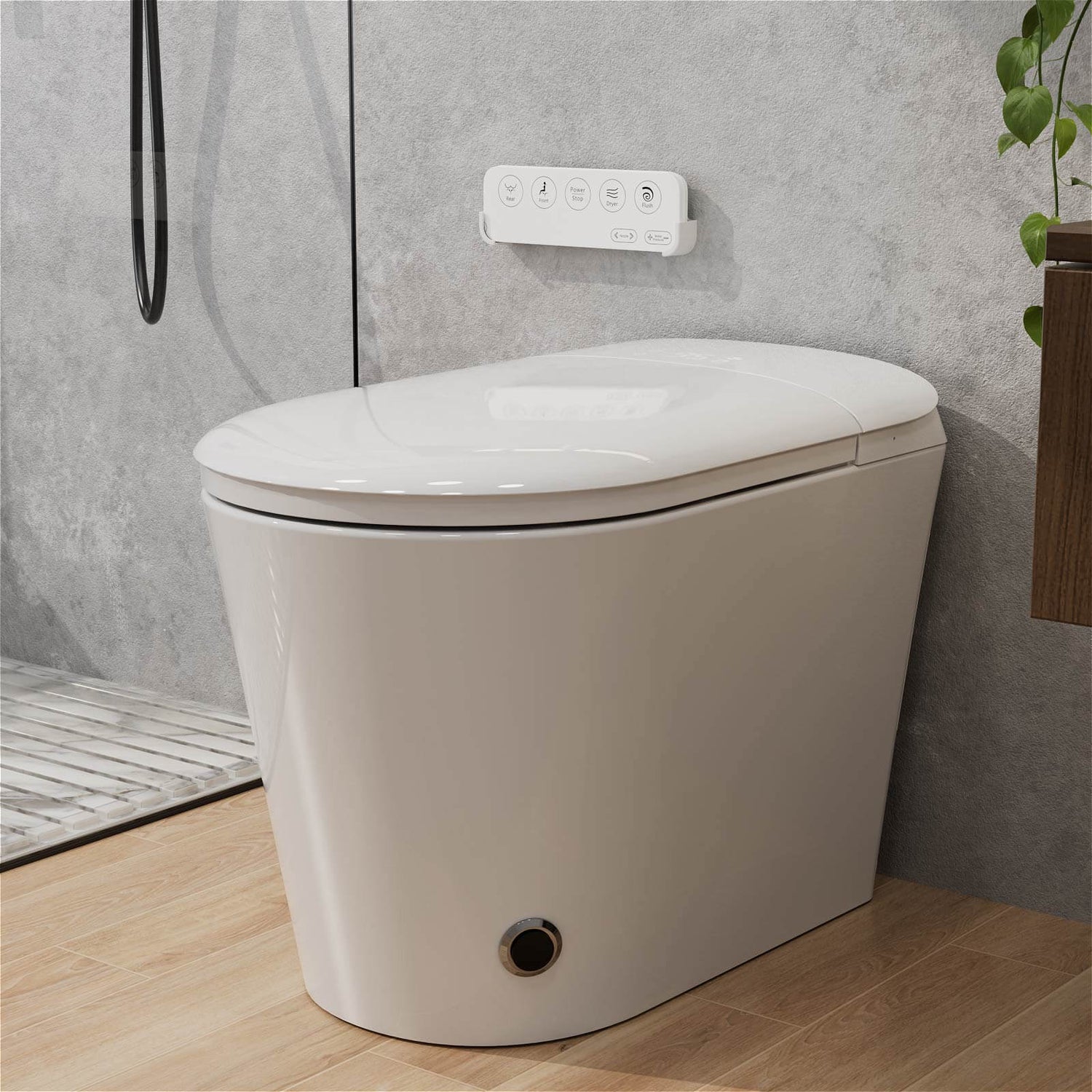 G3 510W One Piece Smart Toilet with Automatic Functions and Heated Seat