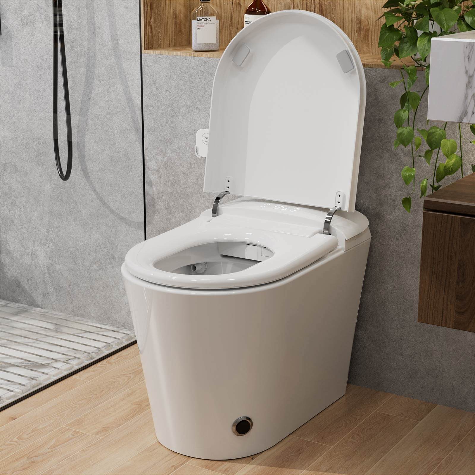 G3 510W Stylish One Piece Smart Toilet with Heated Seat and Bidet