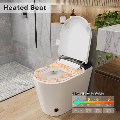 G3 510WB smart toilet automatic heated seat heating function demonstration