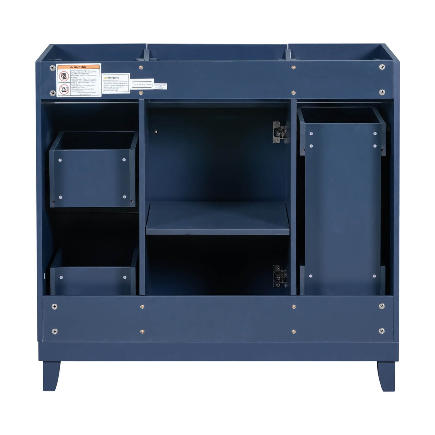 Giving Tree Home blue vanity cabinet_ perfect for contemporary bathrooms