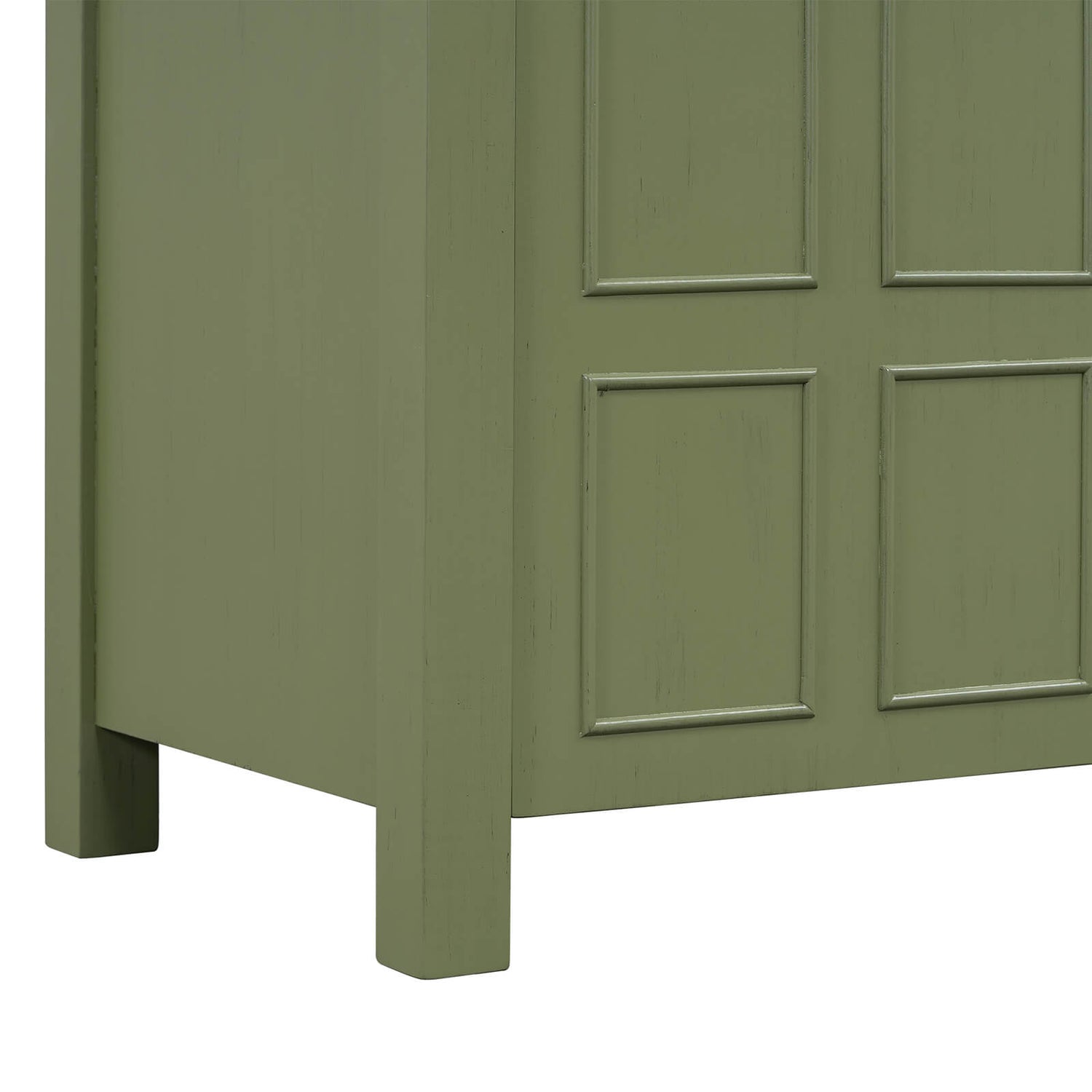 Grid Patterned Doors 36 inch Olive Green Bathroom Vanity Table Footer Diagram