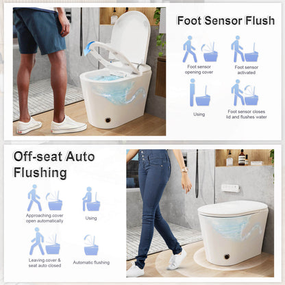 Instructions for use of G3 510W automatic heating toilet