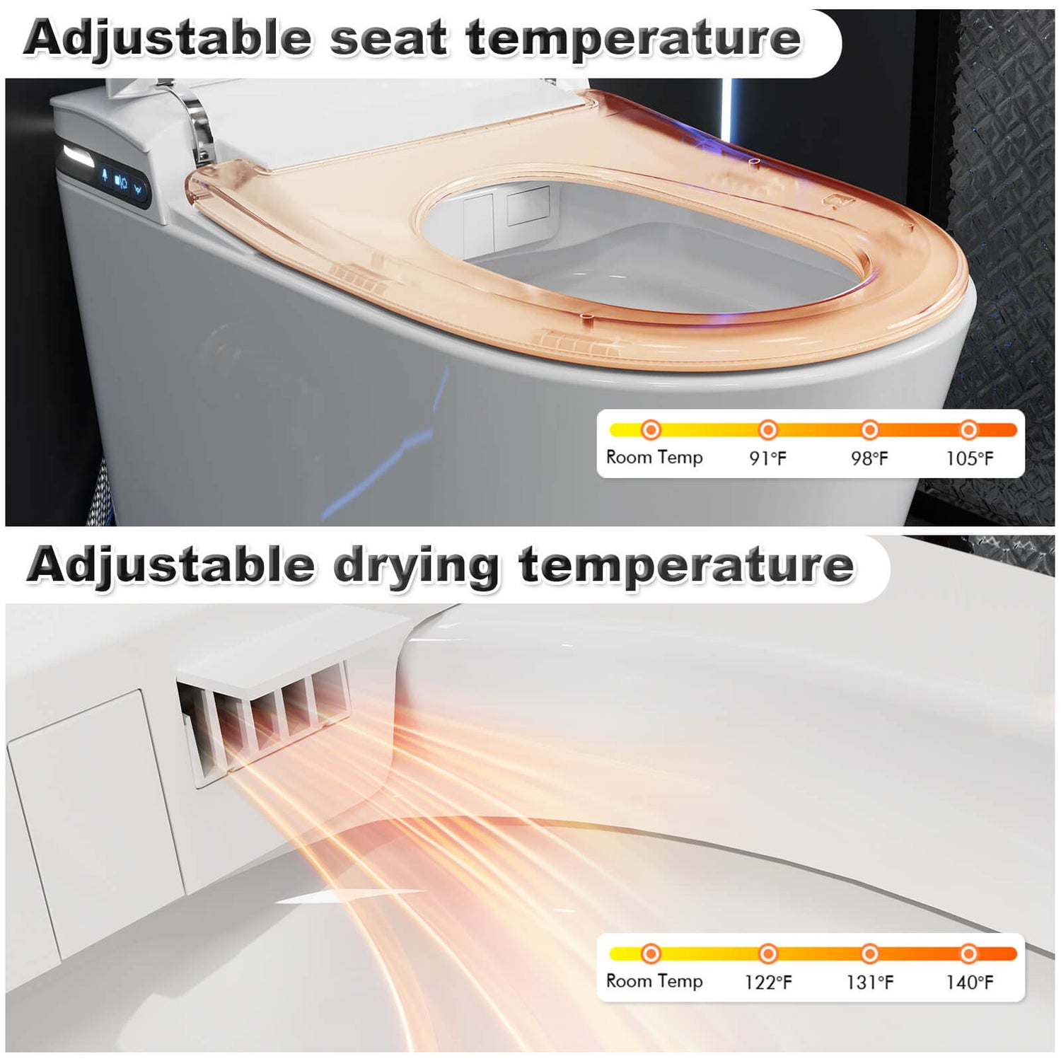 Intelligent Bidet Toilet with Aroma Diffusion Function