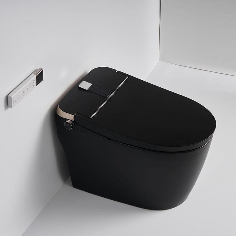 Giving Tree Elongated One-Piece Floor Mounted Smart Toilet with Remote Control and Automatic Cover