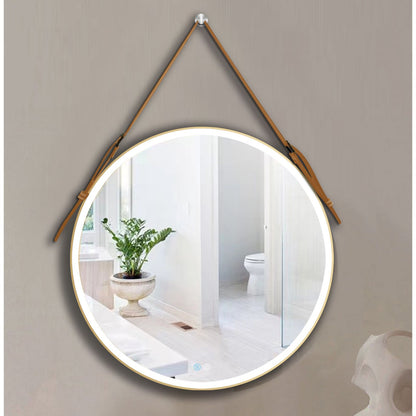 LED 32 Inch Bathroom Mirror with Anti Fog and Adjustable Lighting