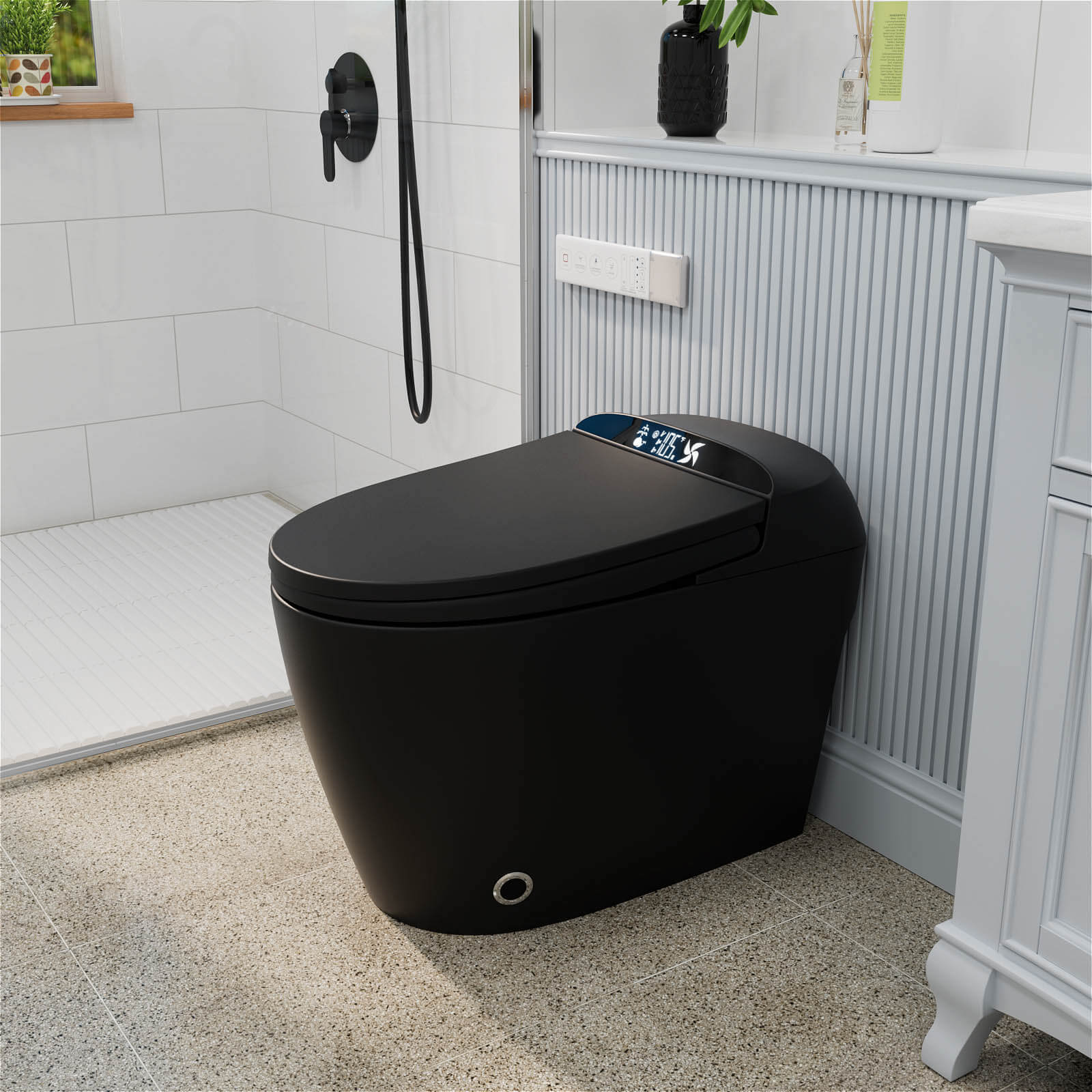 Mobile Drying Smart Bidet Toilet