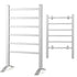 Silver Premium Electric Heated Towel Rack