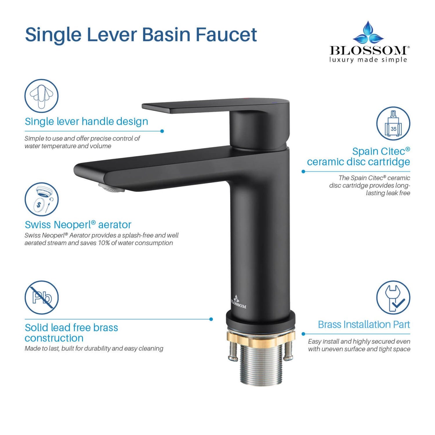 Single Lever Basin Faucet