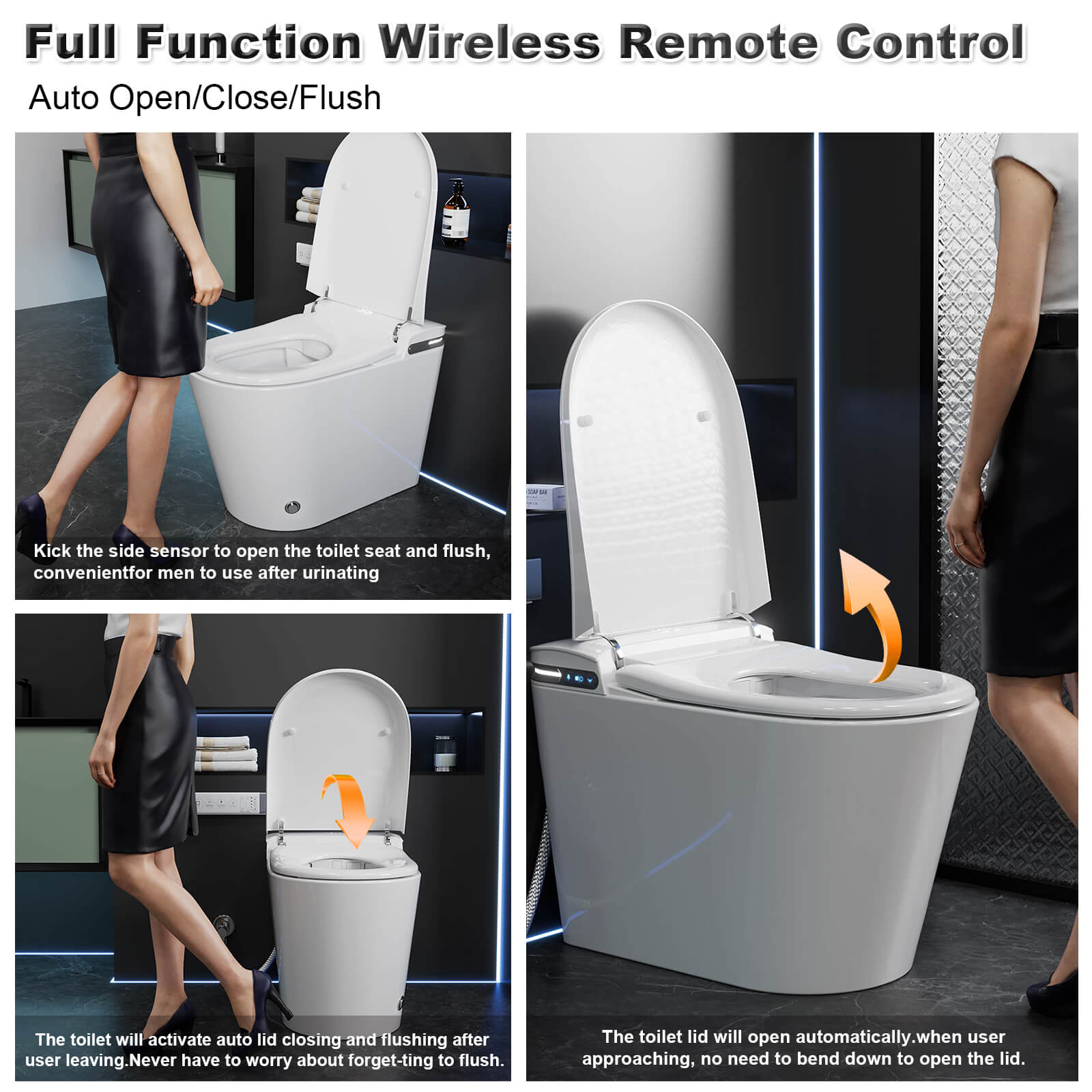 Intelligent Bidet Toilet with Aroma Diffusion Function