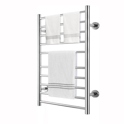 Warmer 10 Stainless Steel Bars Towel Rack