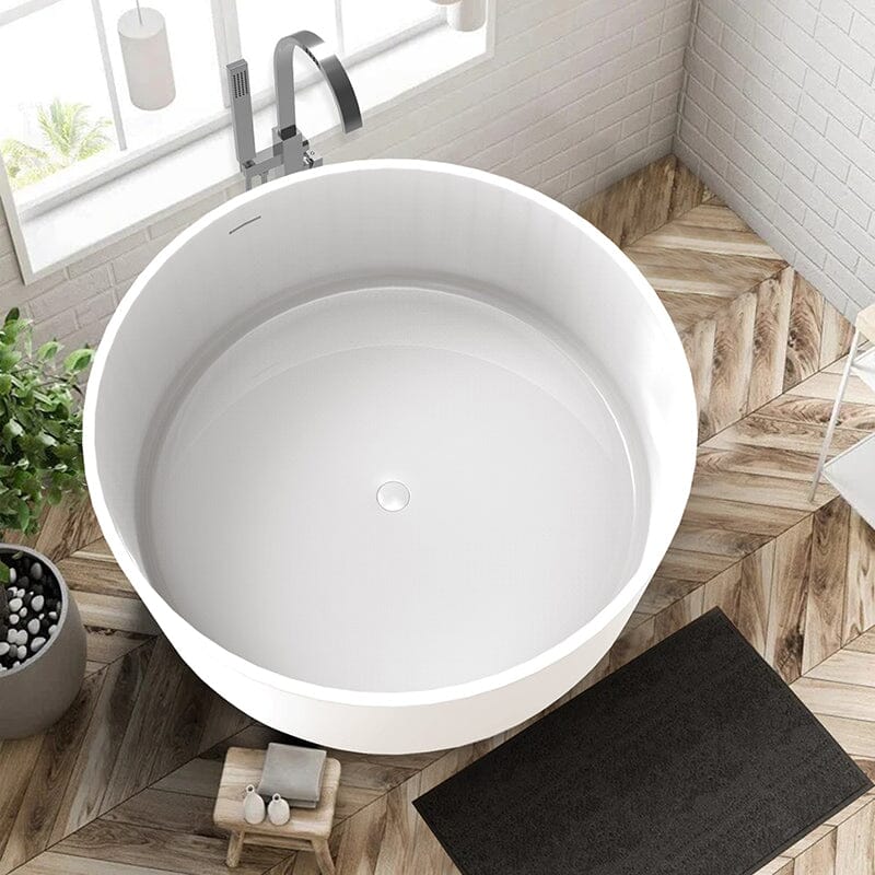 Circle Freestanding Japanese Soaking Tub