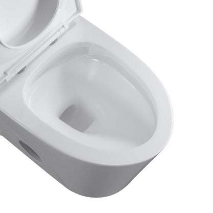 Giving Tree One Piece 1.1GPF/1.6 GPF Dual Flush Elongated Toilet