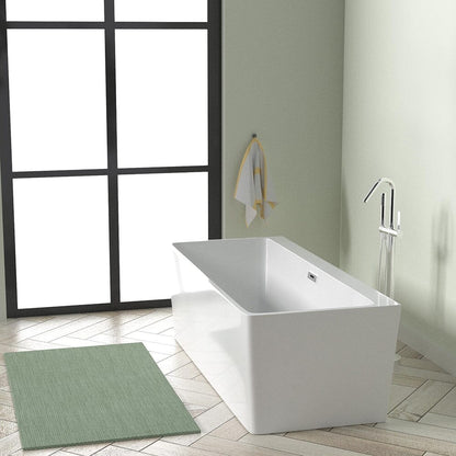 Rectangular Soaking Bathtub 55&