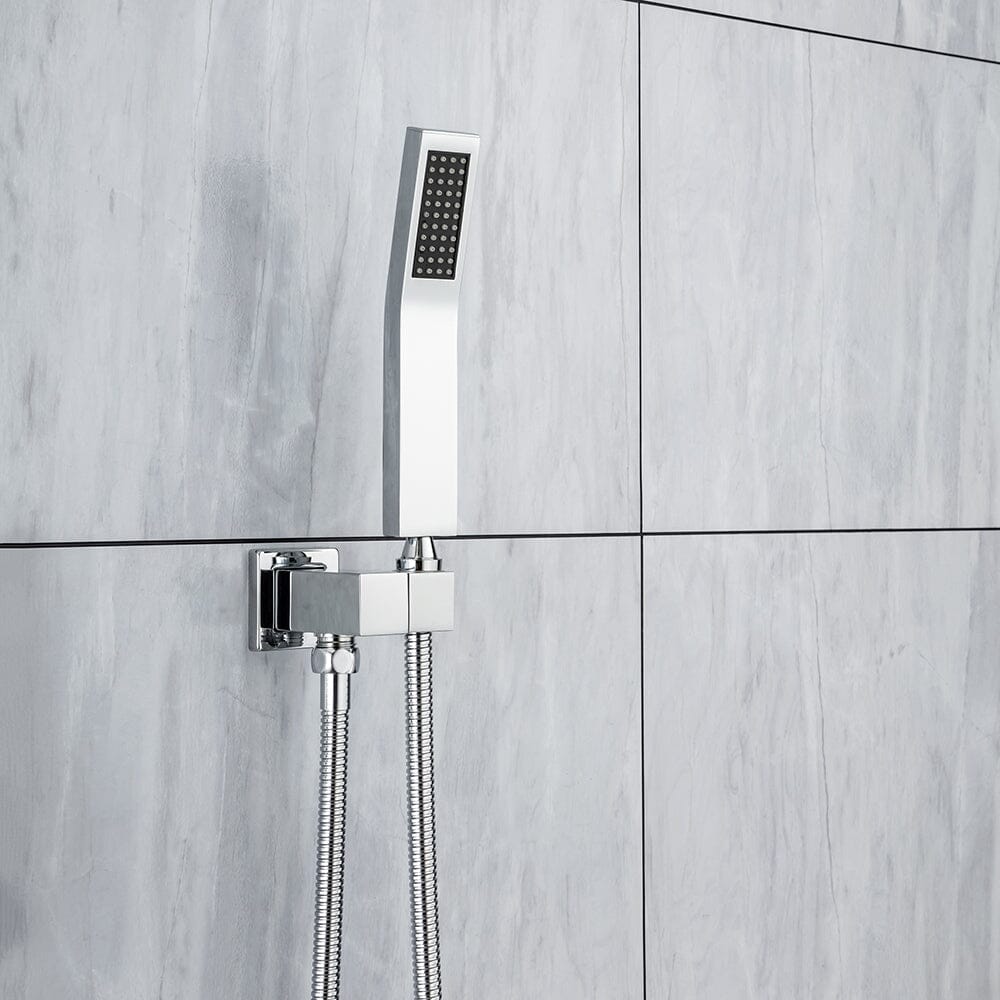 Ceiling Mount Shower 2 Spray Patterns with 2.5 GPM 12 in. Rain Shower Head Systems