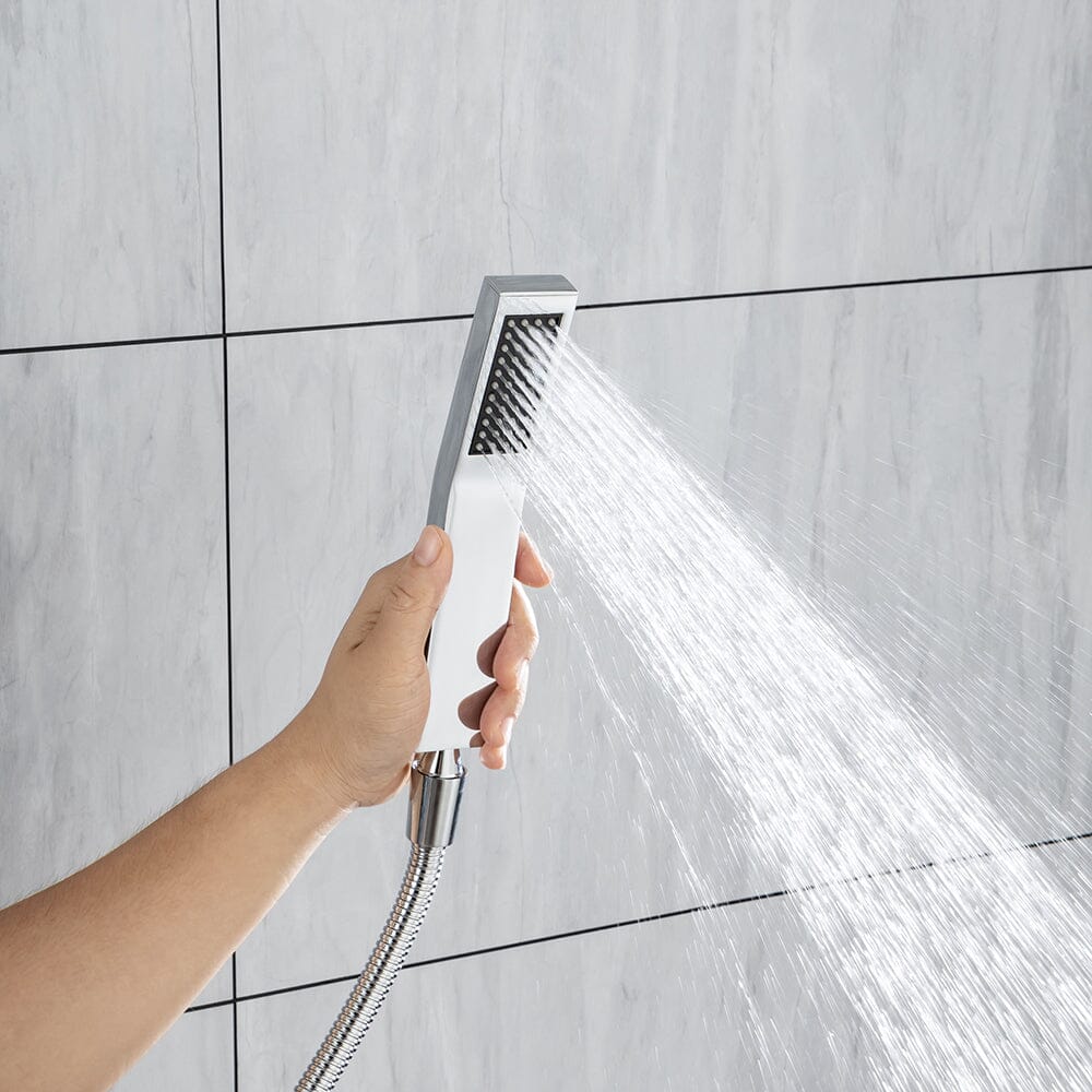 Ceiling Mount Shower 2 Spray Patterns with 2.5 GPM 12 in. Rain Shower Head Systems