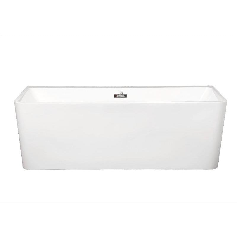 Giving Tree Simple Acrylic Alcove Bathtub Freestanding Soaking