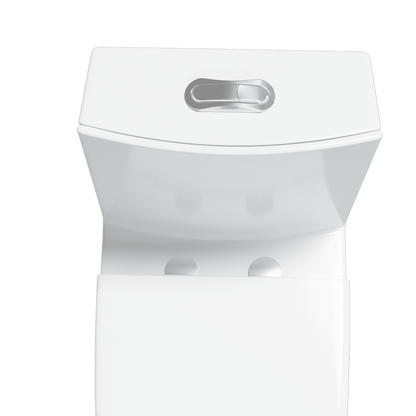 Giving Tree One Piece 1.1GPF/1.6 GPF Dual Flush Elongated Toilet