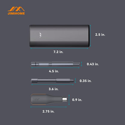 JIMIHOME Precision Screwdriver Set 72-Pieces Watch Bike Home Machine Door Window Repair Set