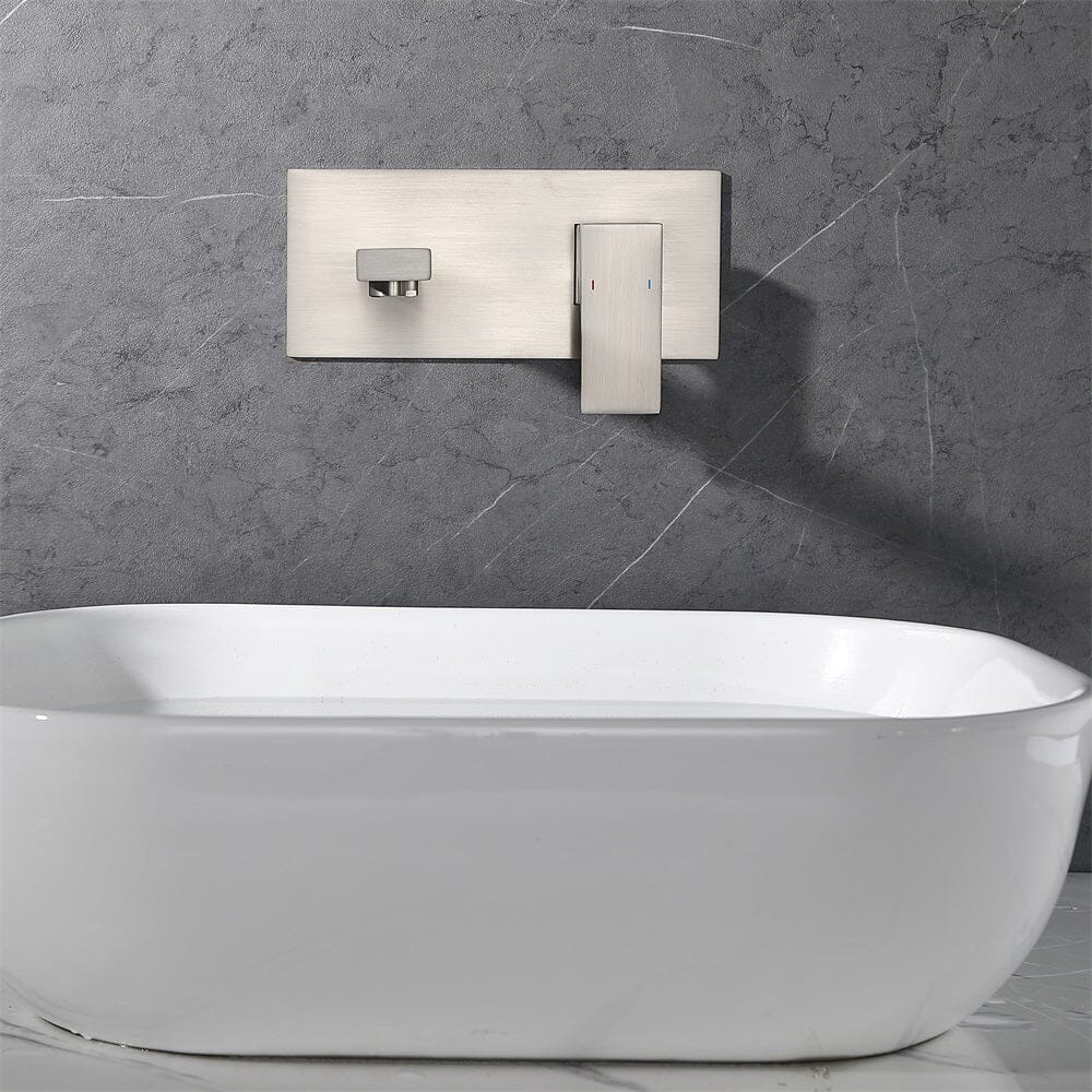 Giving Tree Bathroom Sink or Bathtub Wall Mount Faucet With Single Handle