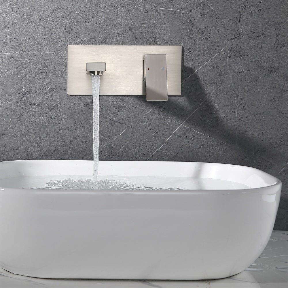 Giving Tree Bathroom Sink or Bathtub Wall Mount Faucet With Single Handle