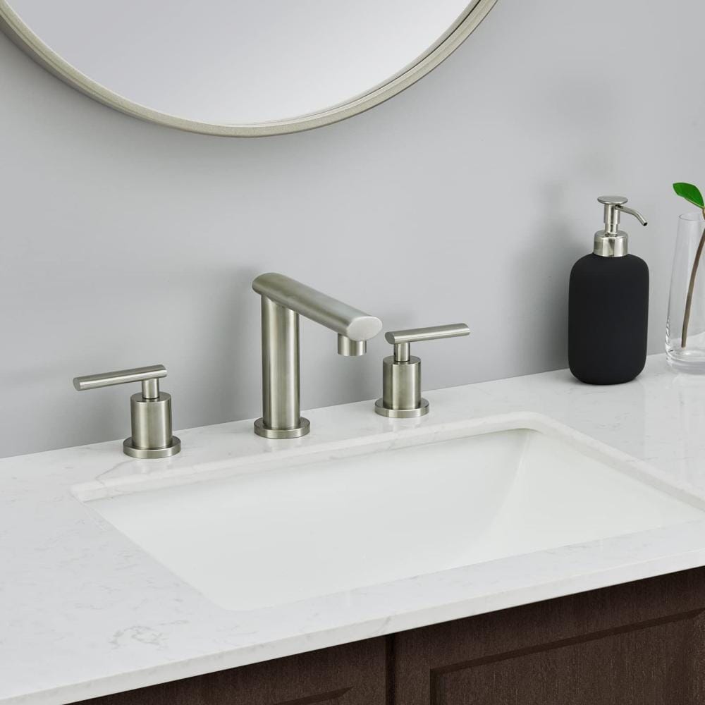 8-Inch Widespread Bathroom Faucet for Sink 3 Hole, 2-Handles with Pop Up Drain