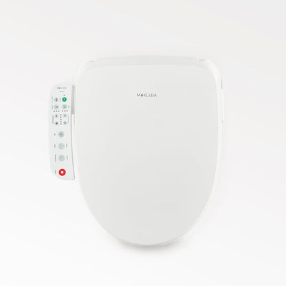 Bidet Seat for Elongated Toilets - Electronic Heated Toilet Seat with Warm Air Dryer and Temperature Controlled Wash Functions