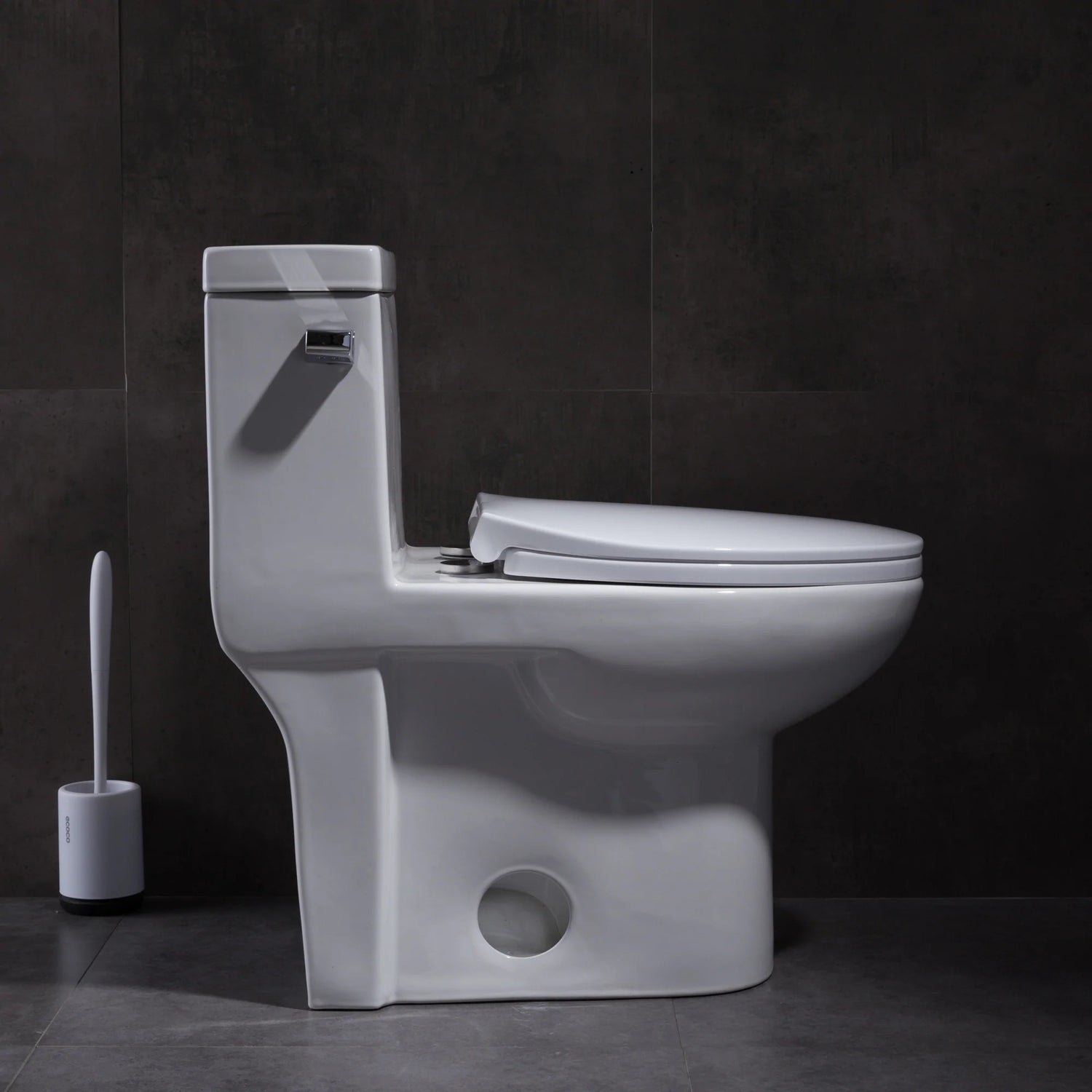 1.28 GPM (Water Efficient) One-Piece ADA Elongated  Toilet, Soft Close Seat Included (cUPC Approved) - 28&quot;x 14.5&quot;x 29&quot;