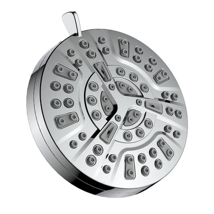 Wall Mounted 14 Spray High Pressure Shower Head and Hand Shower